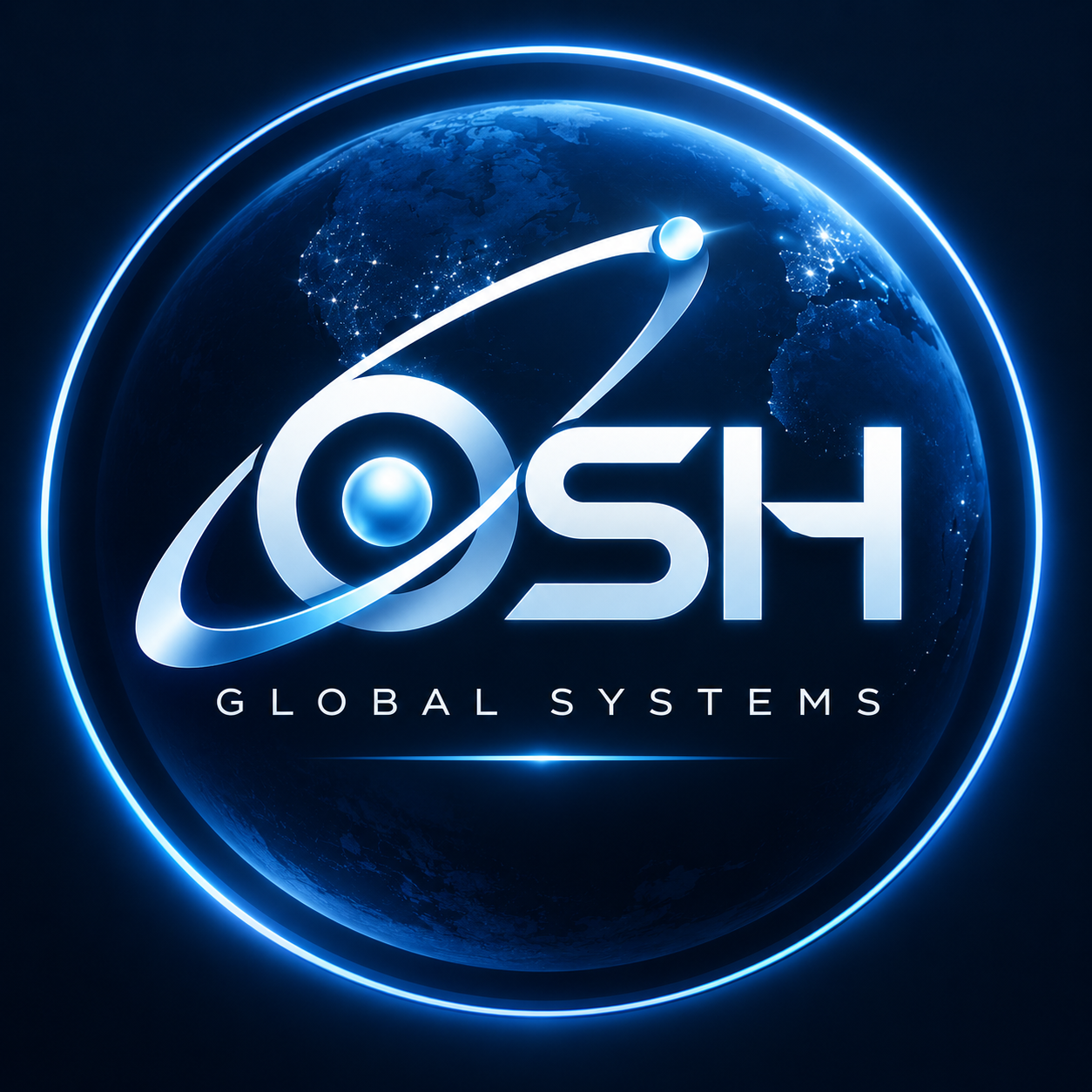 OSH Global Systems orbital emblem